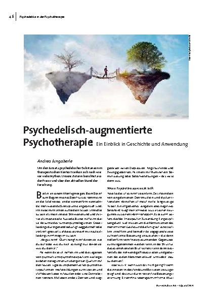[doc_323189] Psychedelisch-augmentierte Psychotherapie: Ein Einblick in Geschichte und Anwendung