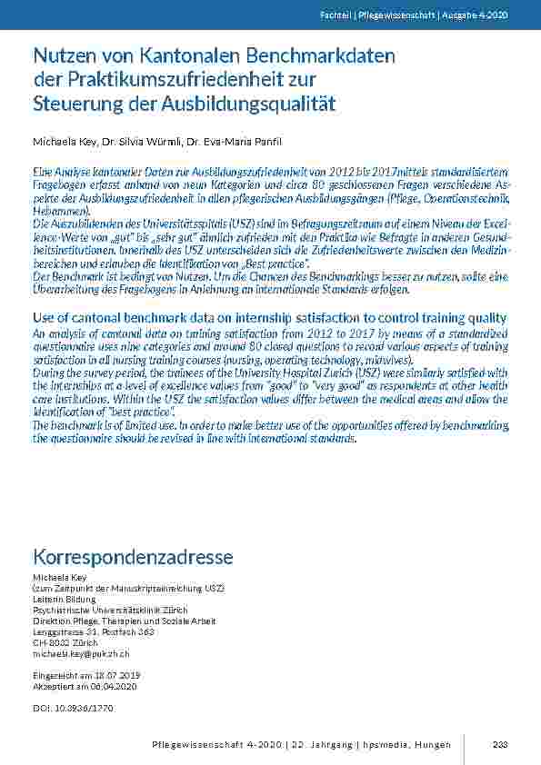 [doc_203462] Eine pflegewissenschaftliche Karriere: „Warum nicht promovieren?“