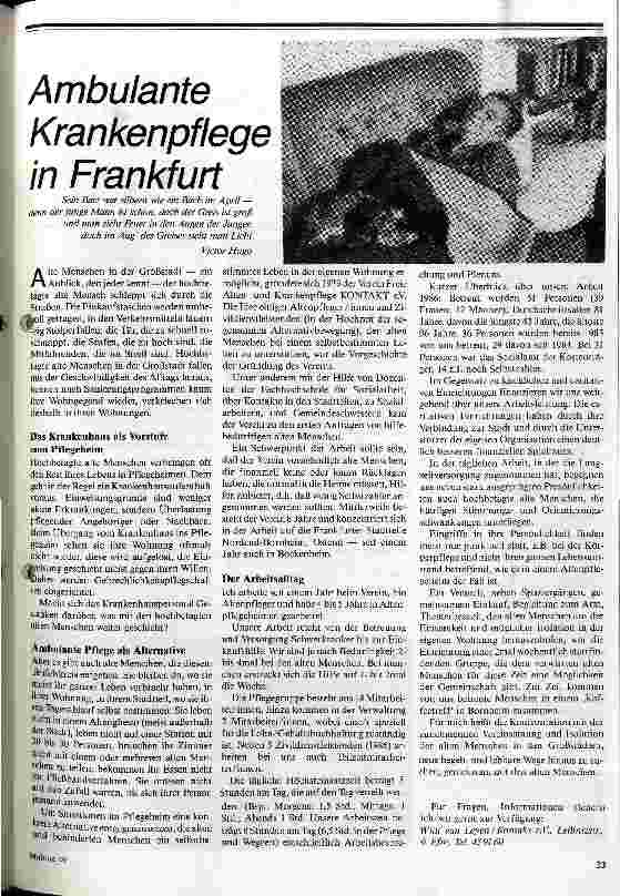 [doc_16253] Ambulante Krankenpflege in Frankfurt