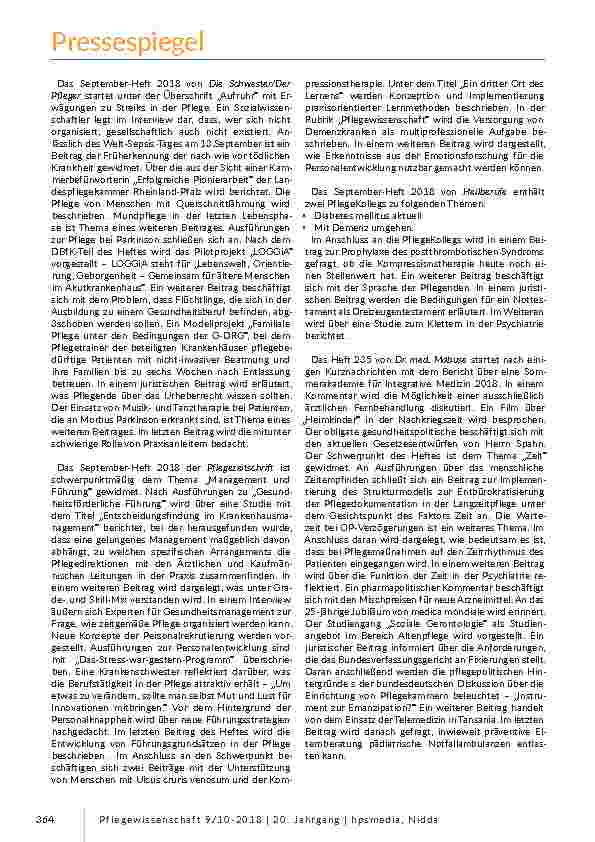[doc_201709] Pressespiegel